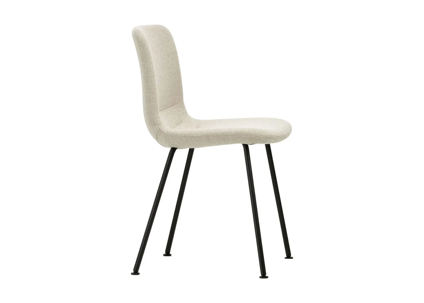 Vitra Hal Soft Tube Chair Credo Cream Basic Dark Legs