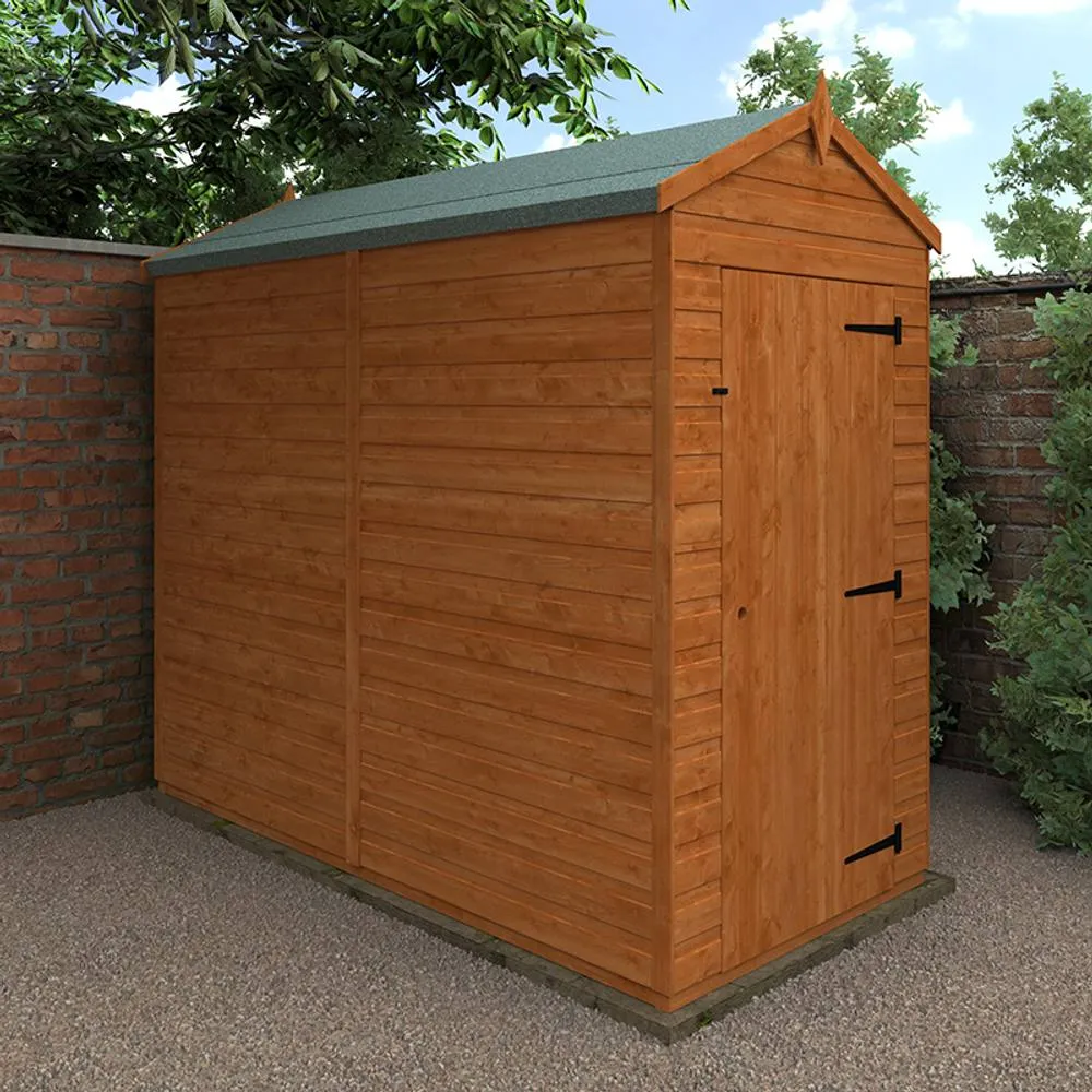 Buttercup Farm 8x4 Flex Apex Windowless 12mm Flex - L238.8 x W115 x H209 cm in Burnt Orange 2