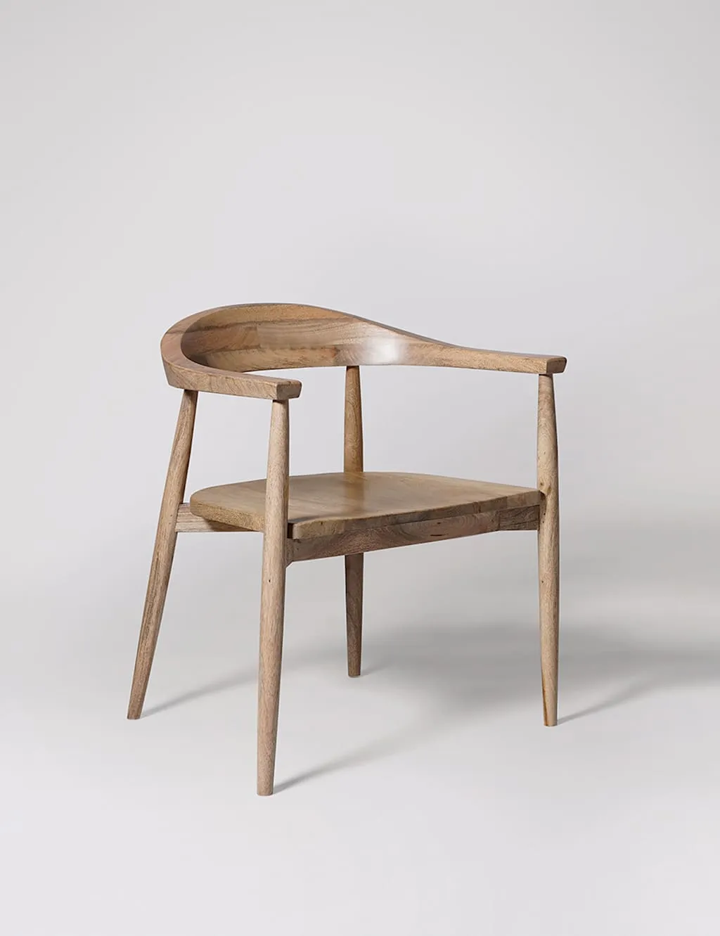 Swoon Olsen Mango Wood Dining Chair Light Brown