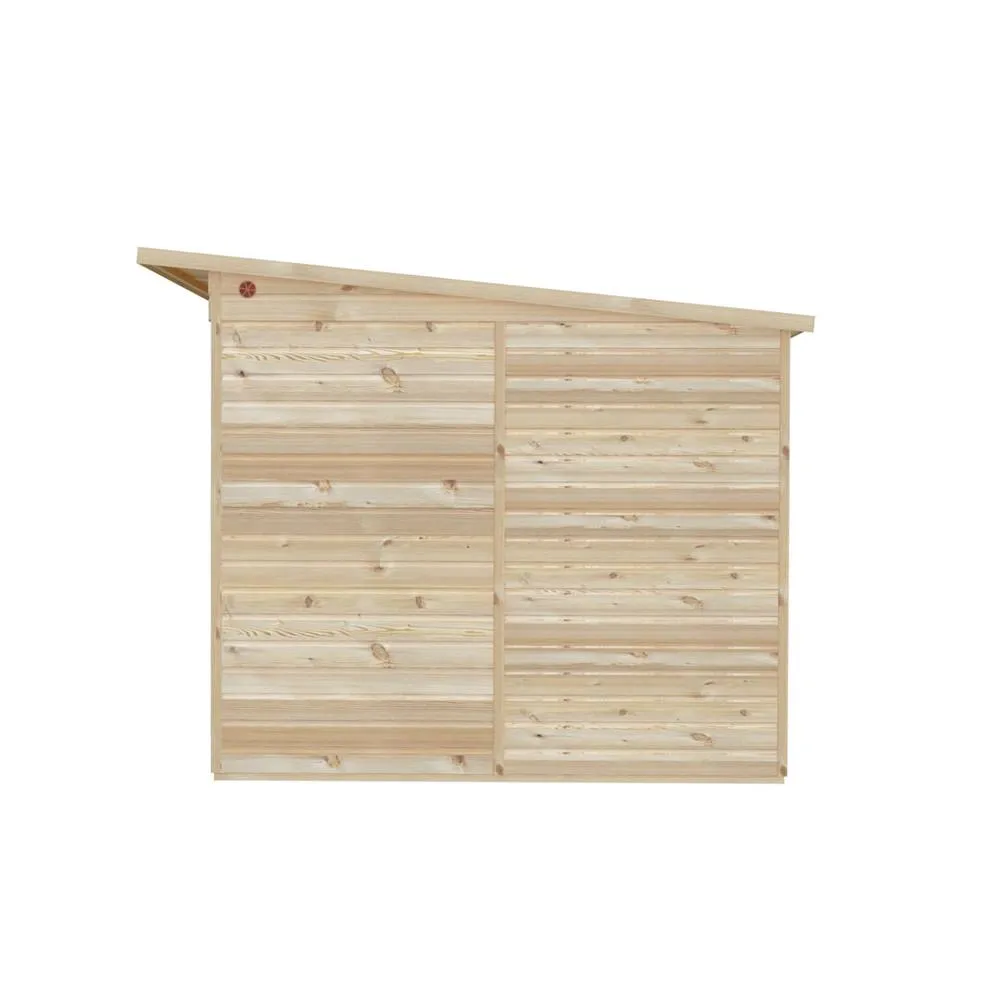 Shires Lela 16x8 Summerhouse - L244.8 x W476 x H227.5 cm in Light Brown 5