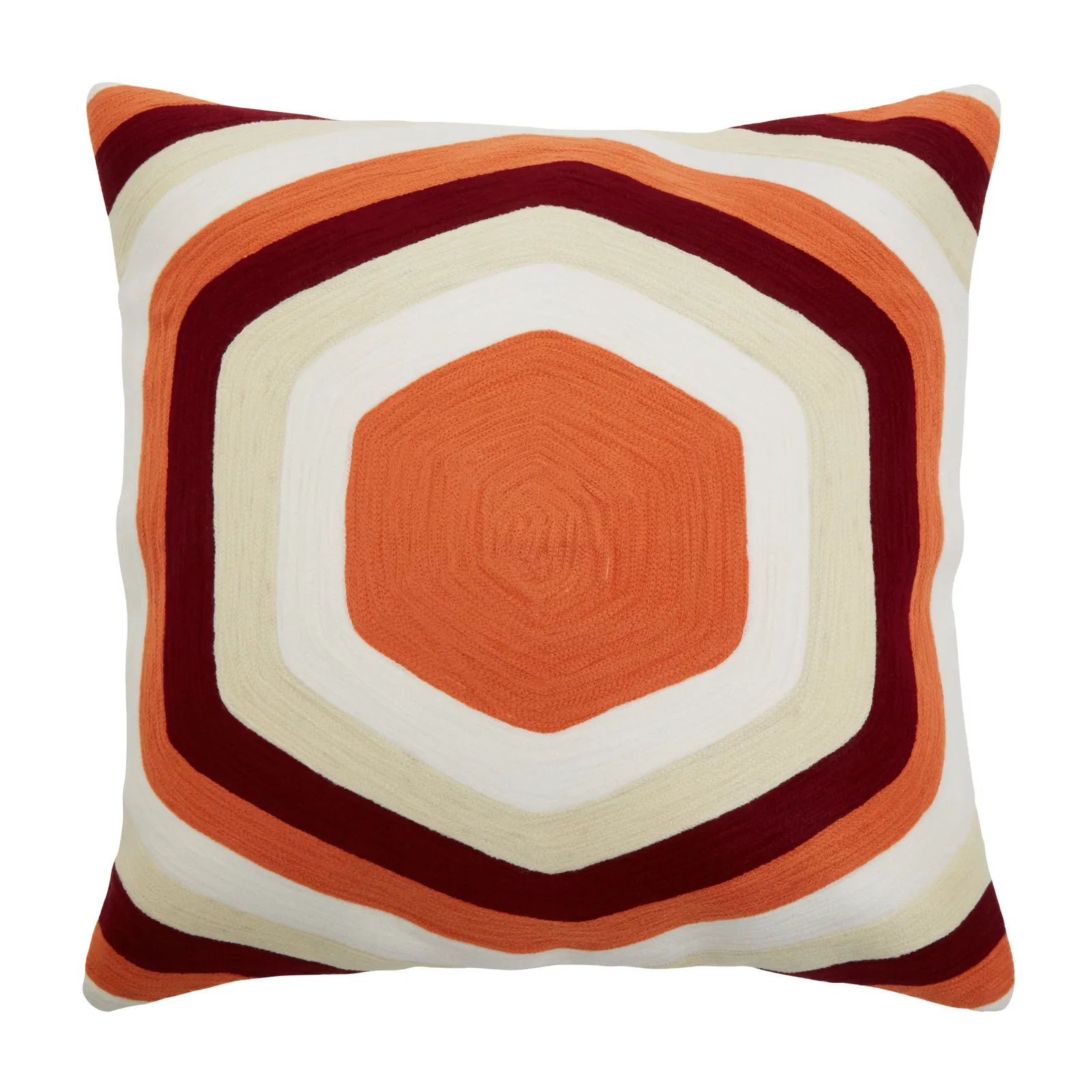 Orsina Hexagonal Print Cushion