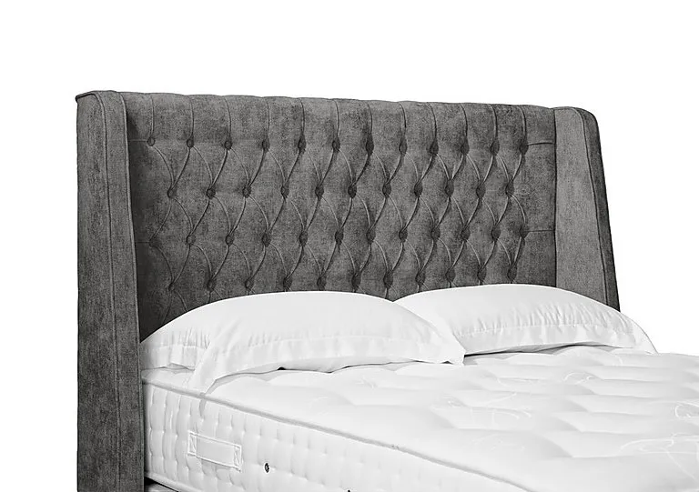Artisan Collection Belgrave High Floor Standing Headboard - Double - Daytona Pebble