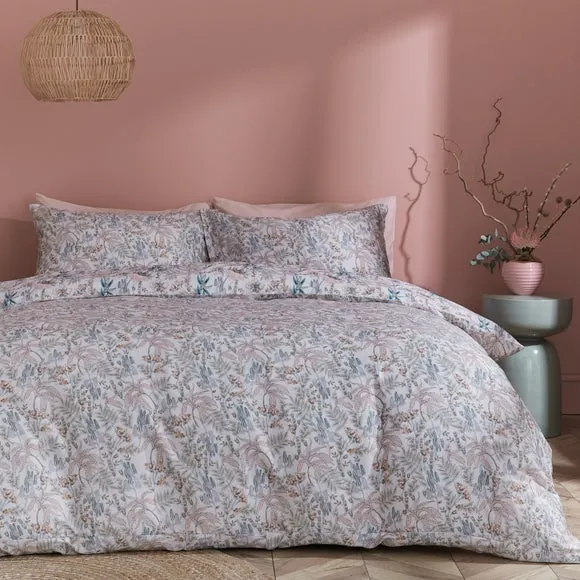 Tropics Floral Duvet Cover and Pillowcase Set 2