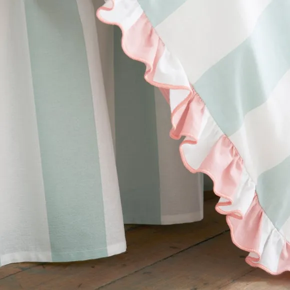 Emmy Frilled Stripe 100% Cotton Valance 2