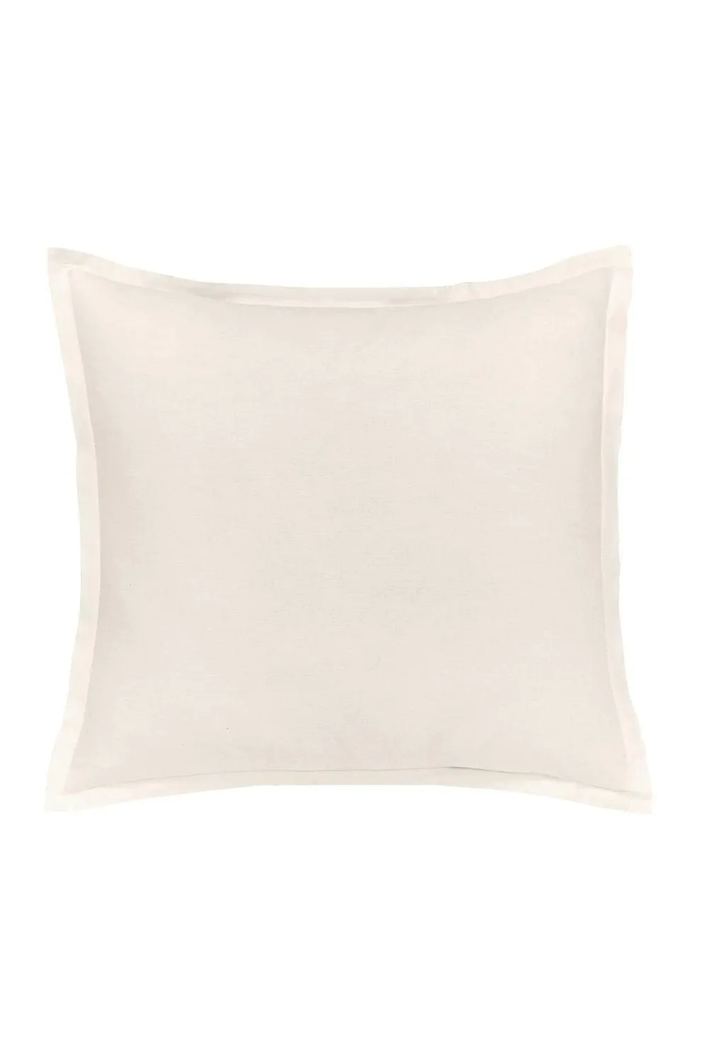 Morris & Co 'Pure Linen Cotton' Square Pillowcase in White