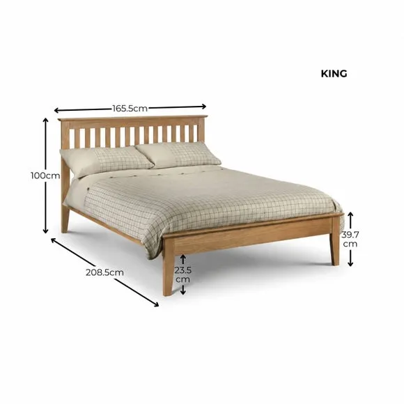 Salerno Wooden Bed Frame 6