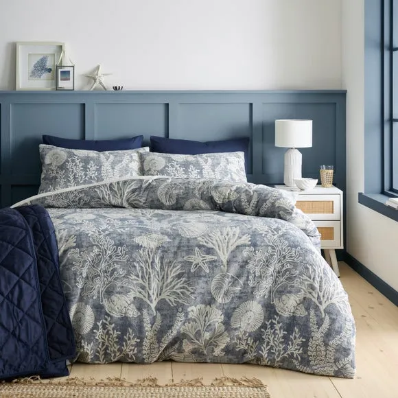 Coral Coast 100% Cotton Duvet Cover and Pillowcase Set 6