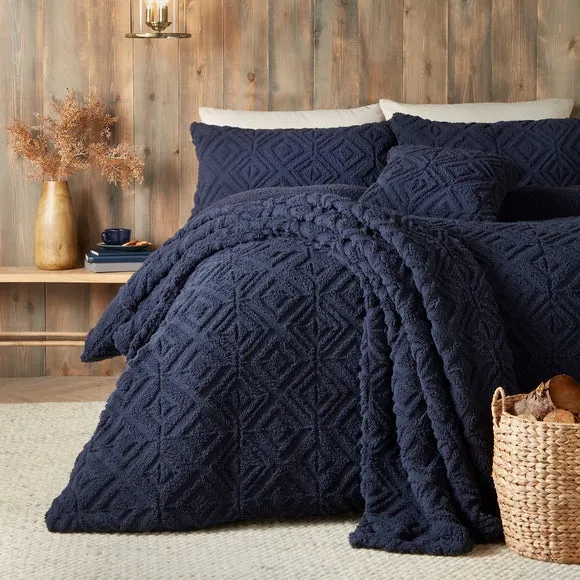 Fusion Geo Fleece Square Cushion 2