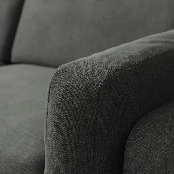 Newton Luxe Chenille Corner Chaise Sofa 4
