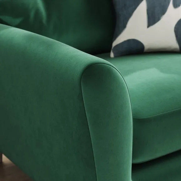 Sven Opulent Velvet Snuggle Chair 5