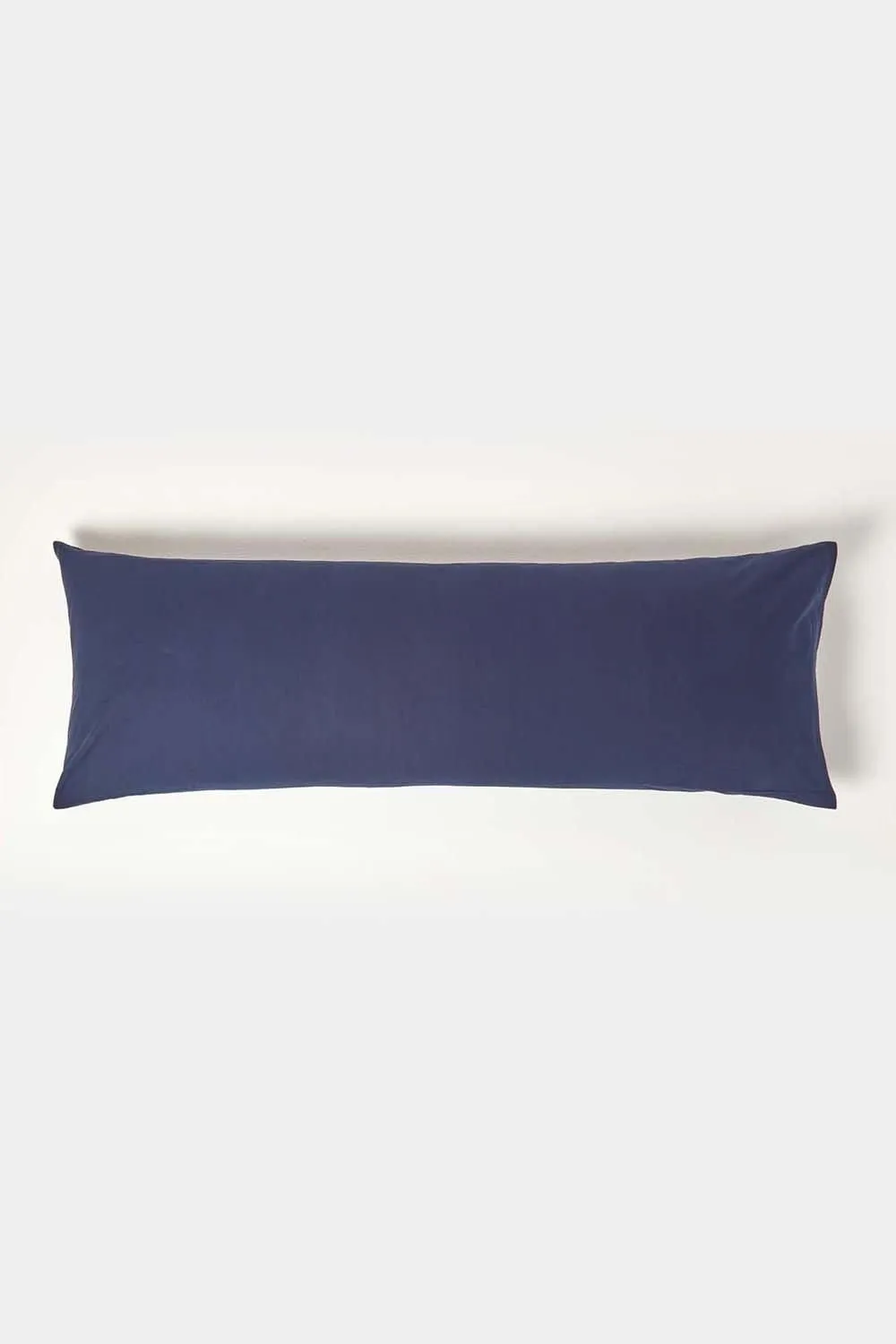 Homescapes Egyptian Cotton Housewife Body Pillowcase 200 TC in Navy 1