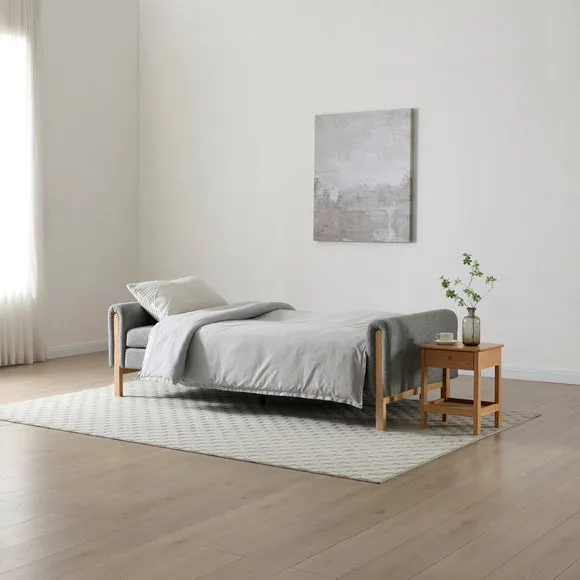 Cacy Textured Weave Clic Clac Sofa Bed 2
