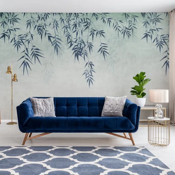 Ombre Leaf Wall Mural 2