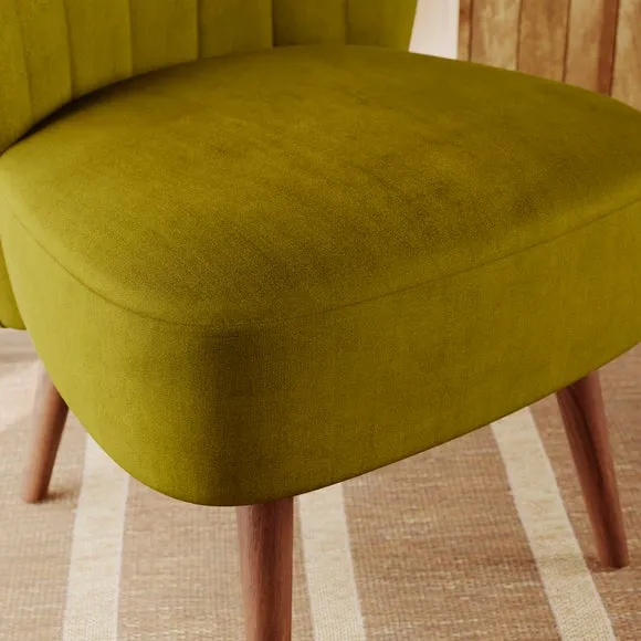 Colette Velvet Accent Chair 4