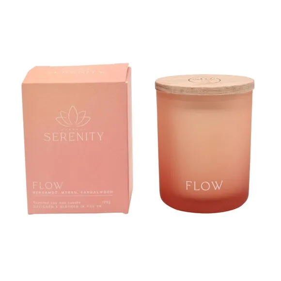 Serenity Flow Bergamot Myrrh & Sandalwood Candle 2