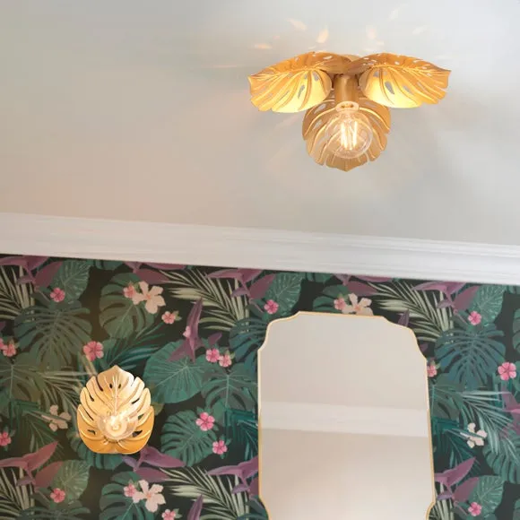 Indi Leaf Bathroom Wall Light 6