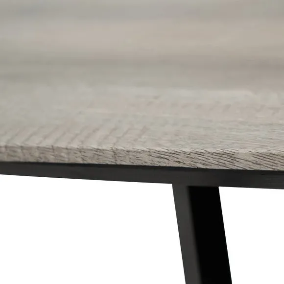 Pacific 4 Seater Ukiah Dining Table, Wood Effect 5