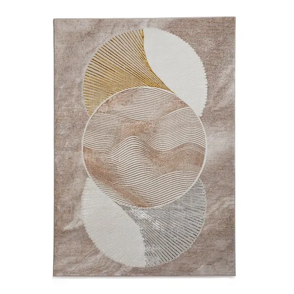 Creation Ribbed Art Deco Rug 5