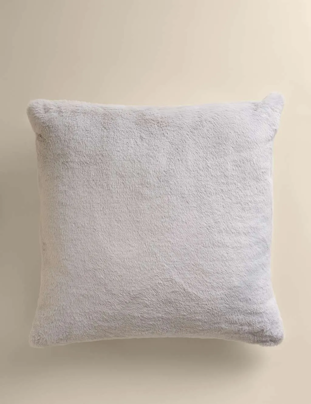 M&S Velvet Supersoft Cushion Dove