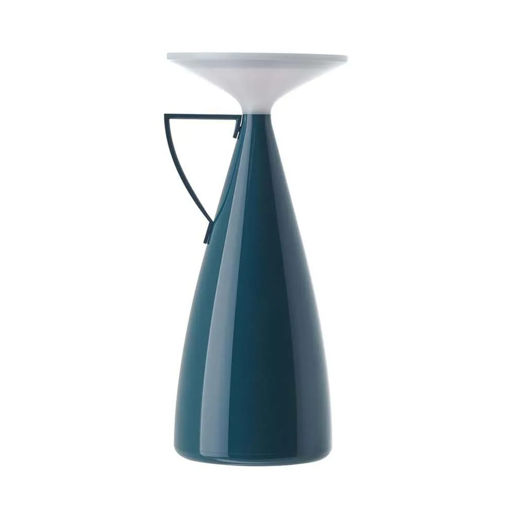 Kartell Camomille LED Portable Table Lamp Petrole 3