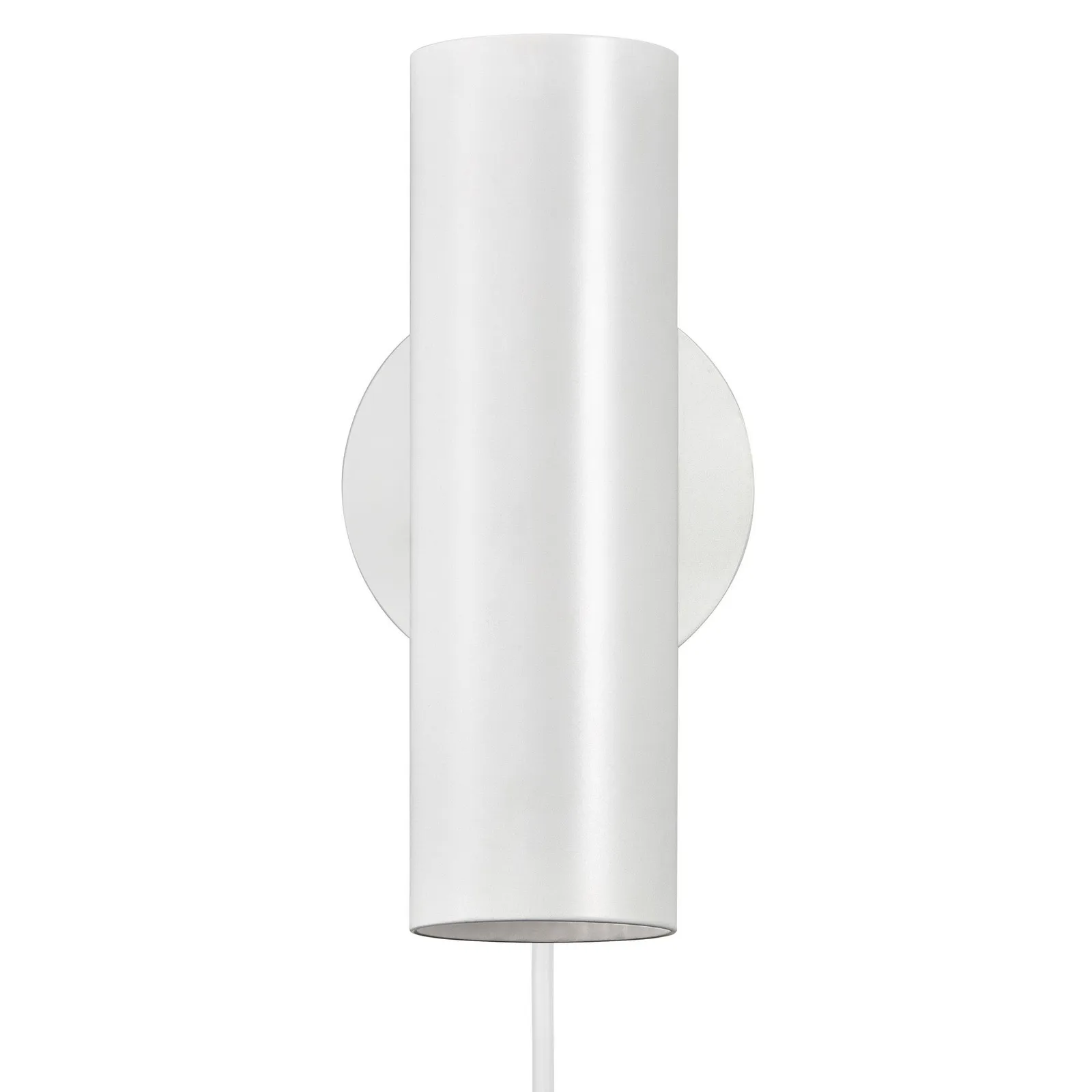 Nordlux Mib Wall Light White Metal Bedroom GU10 Switch Plug In/Mains 4