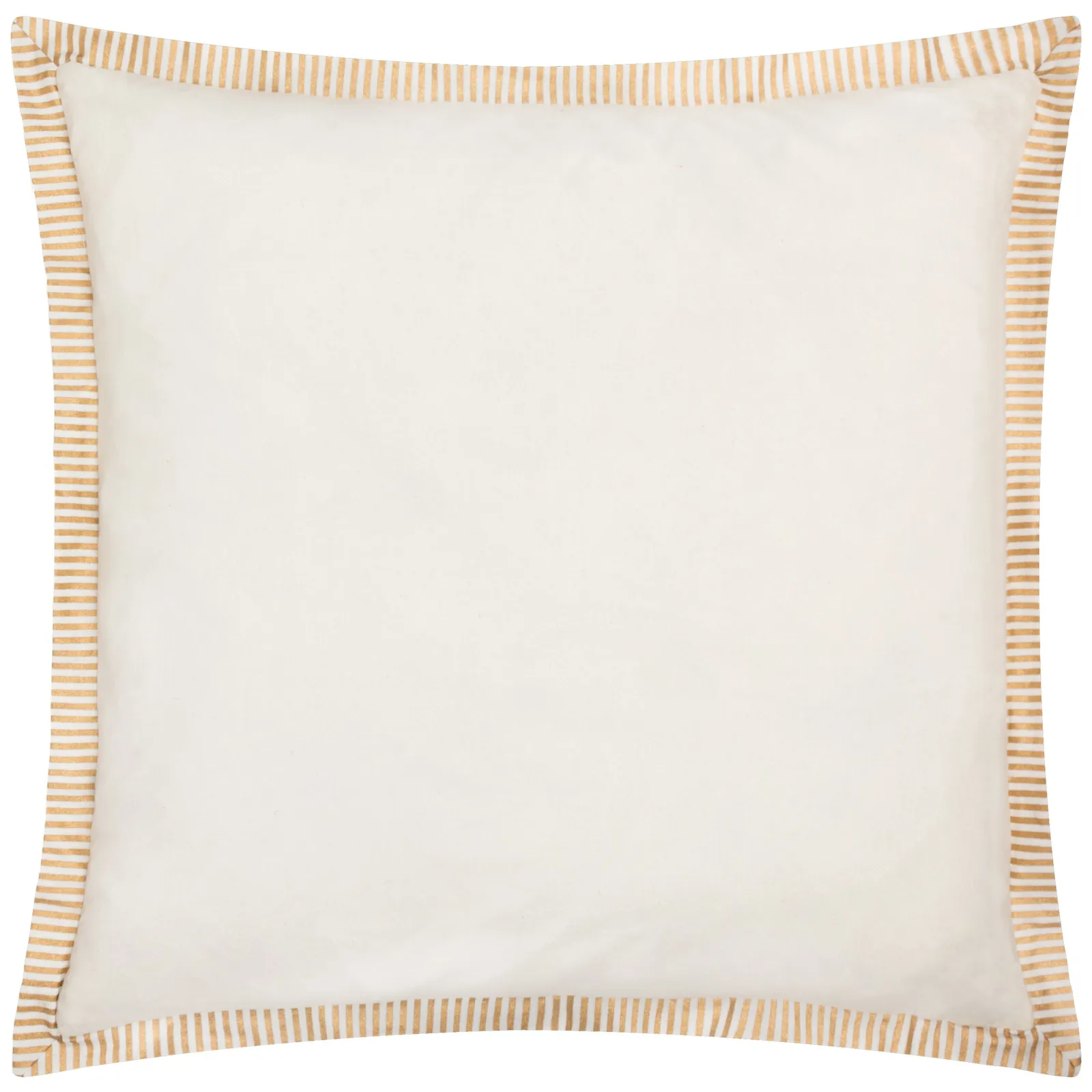 Paoletti Winter Ski Lodges Embroidered Polyester Filled Cushion in White 3
