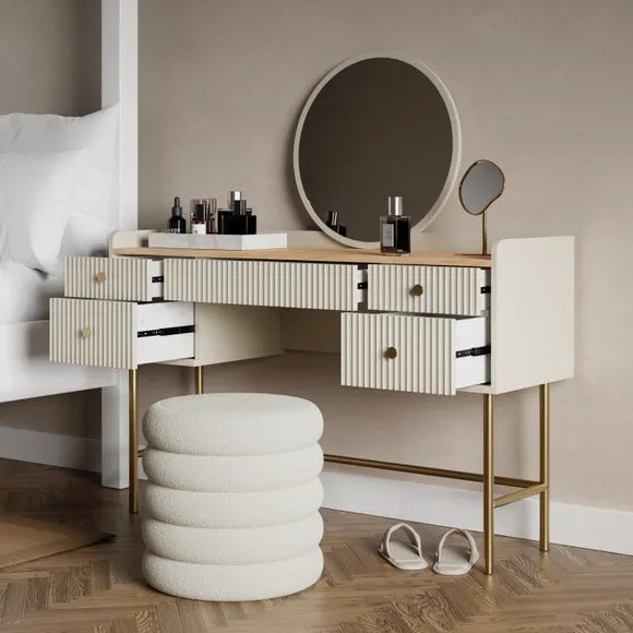 Georgi 5 Drawer Dressing Table 2