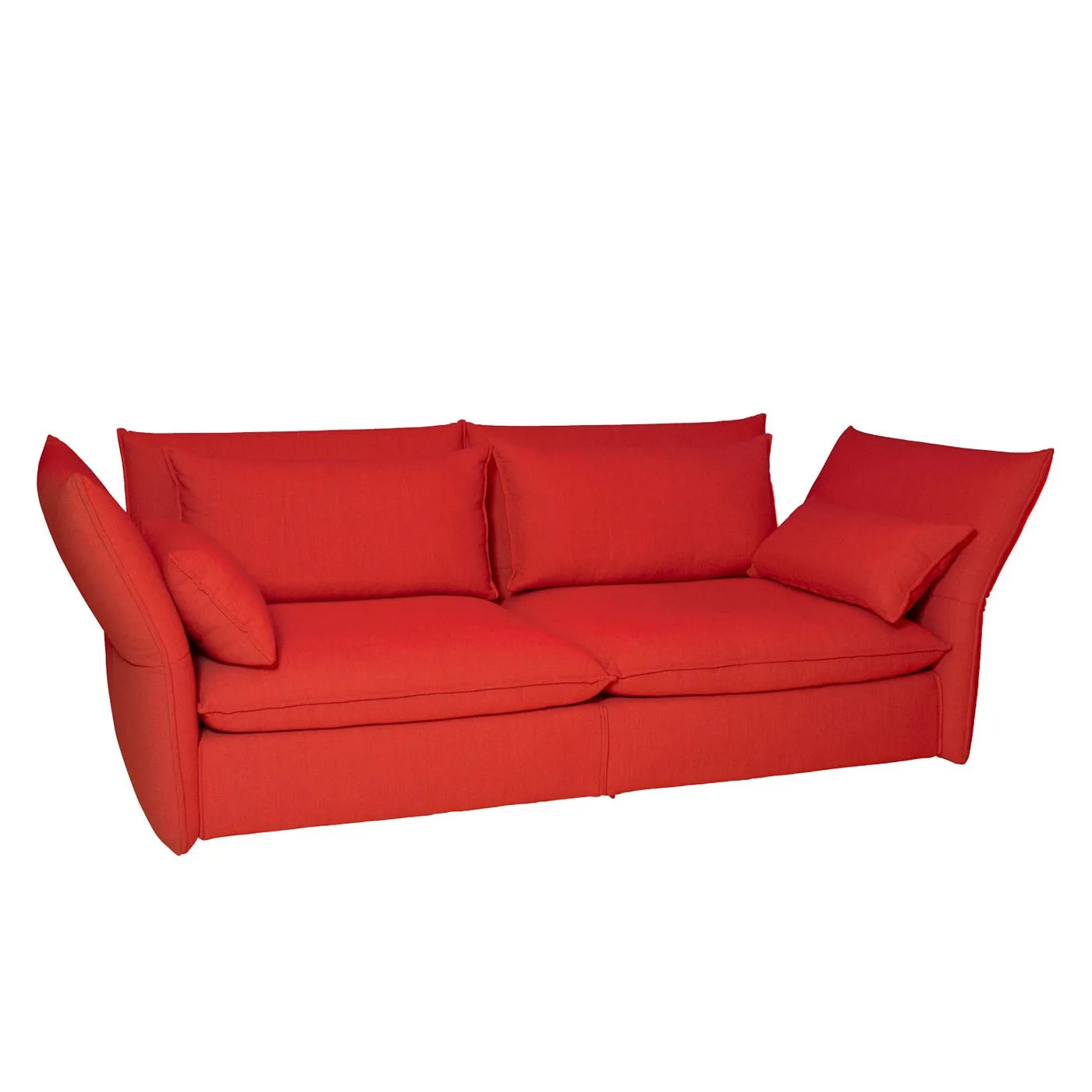 Vitra Mariposa 2.5 Seater Sofa Credo Red Chilli 2