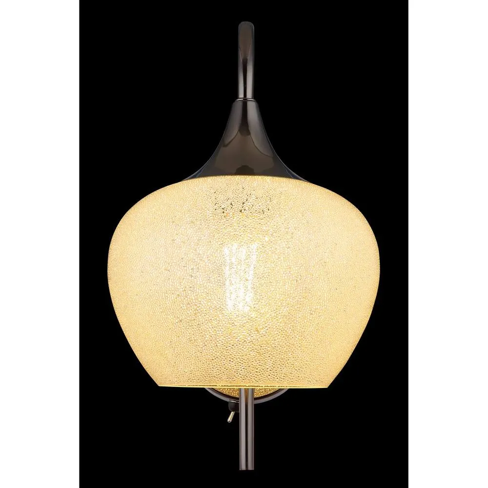Netlighting Maxy Dome Wall Lamp Gunmetal Clear Glass Shade 1x E27 in Grey 5
