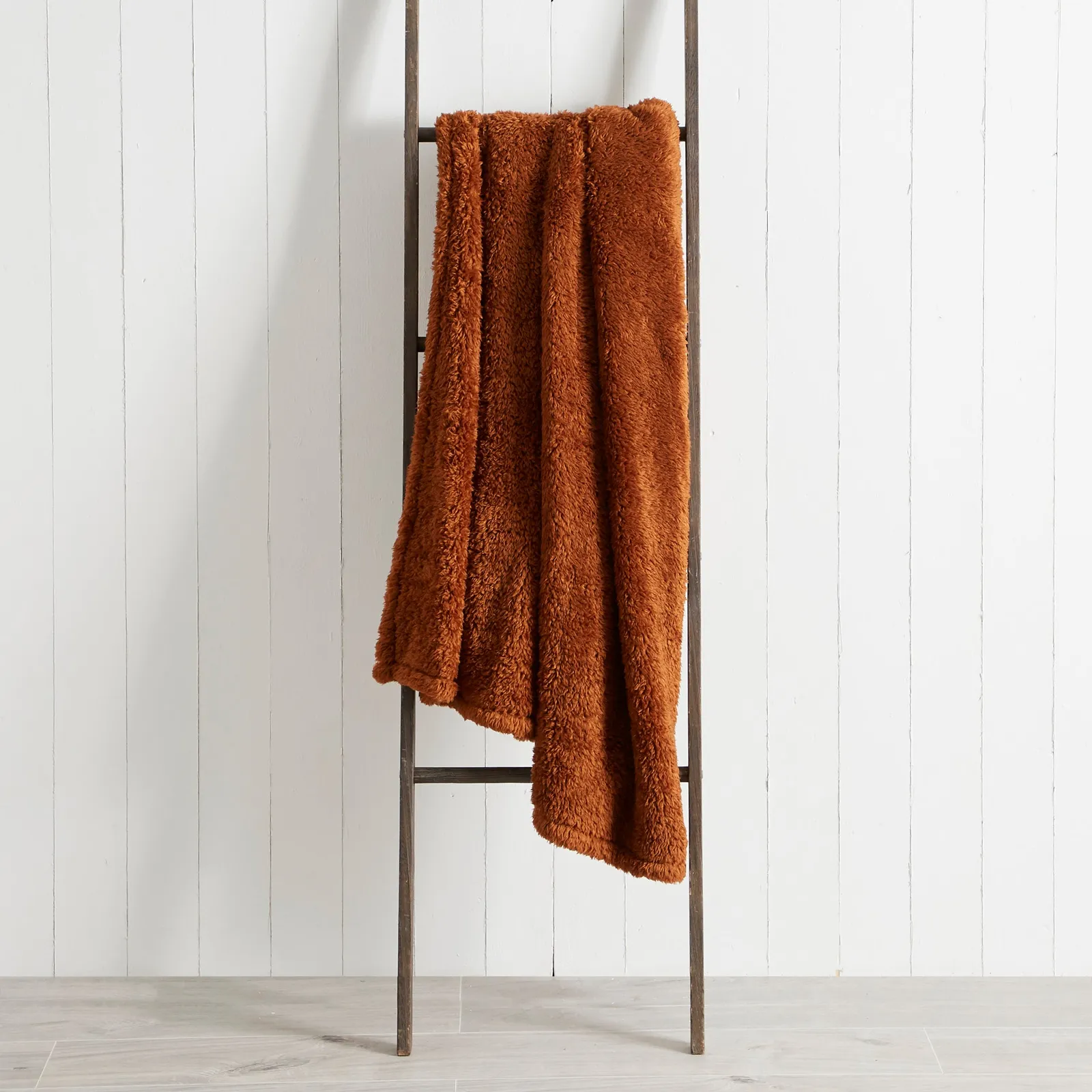 Teddy Bear Throw Orange