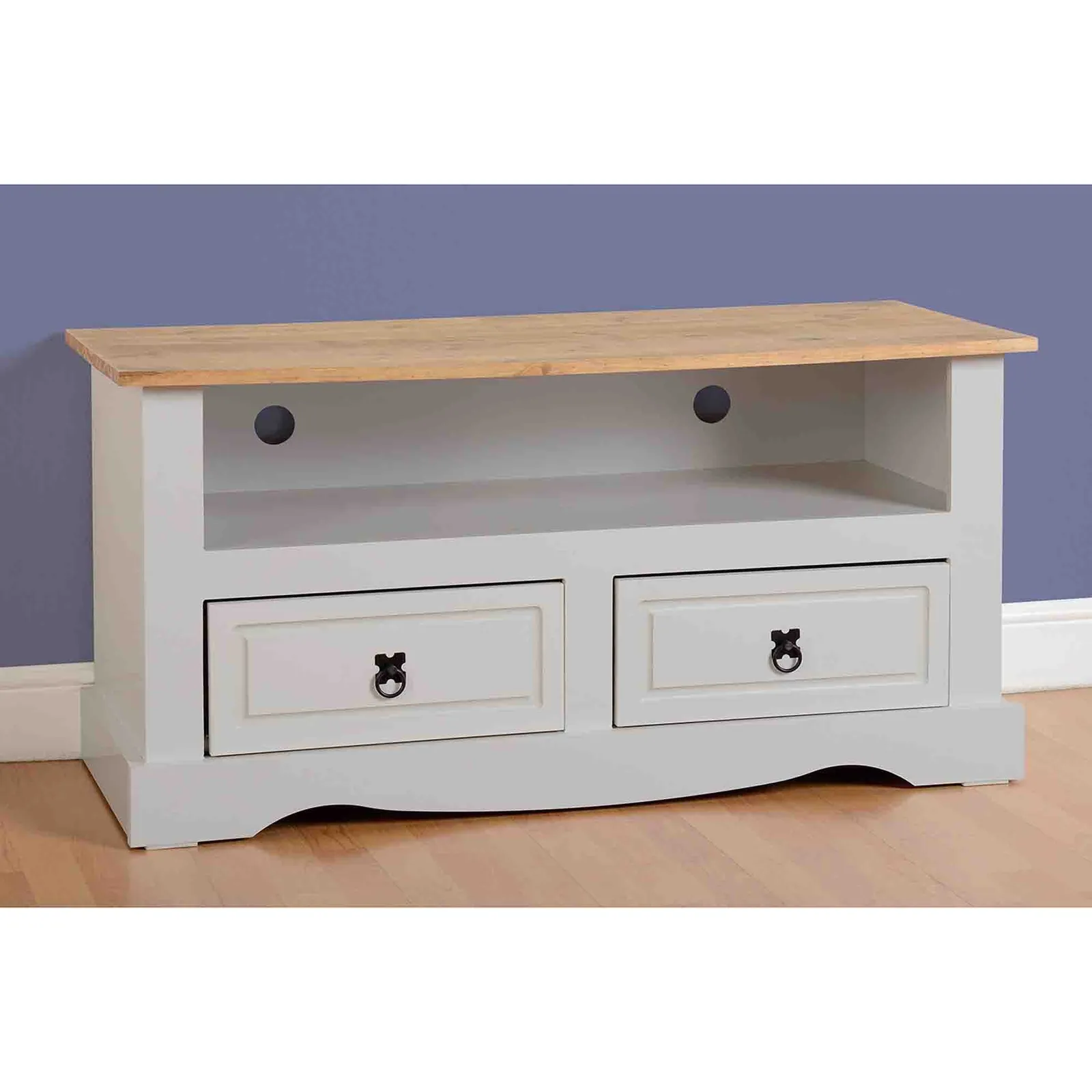 Corona Grey Flat Screen TV Unit Grey