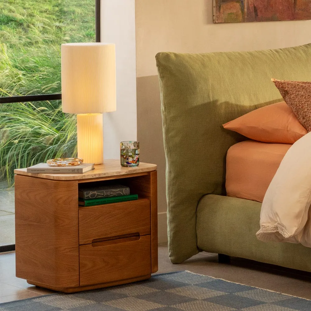 Heal's Florian Bedside Table in Oak 4