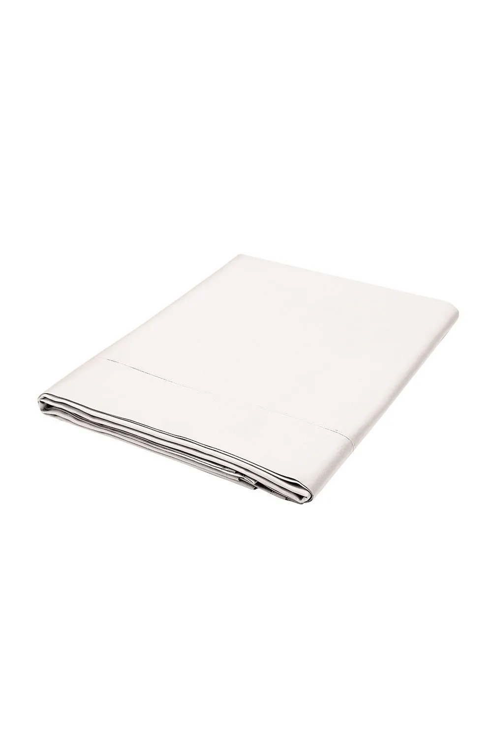 1951 'Luxury 1000 Thread Count' Egyptian Cotton Flat Sheet in Off-White 1