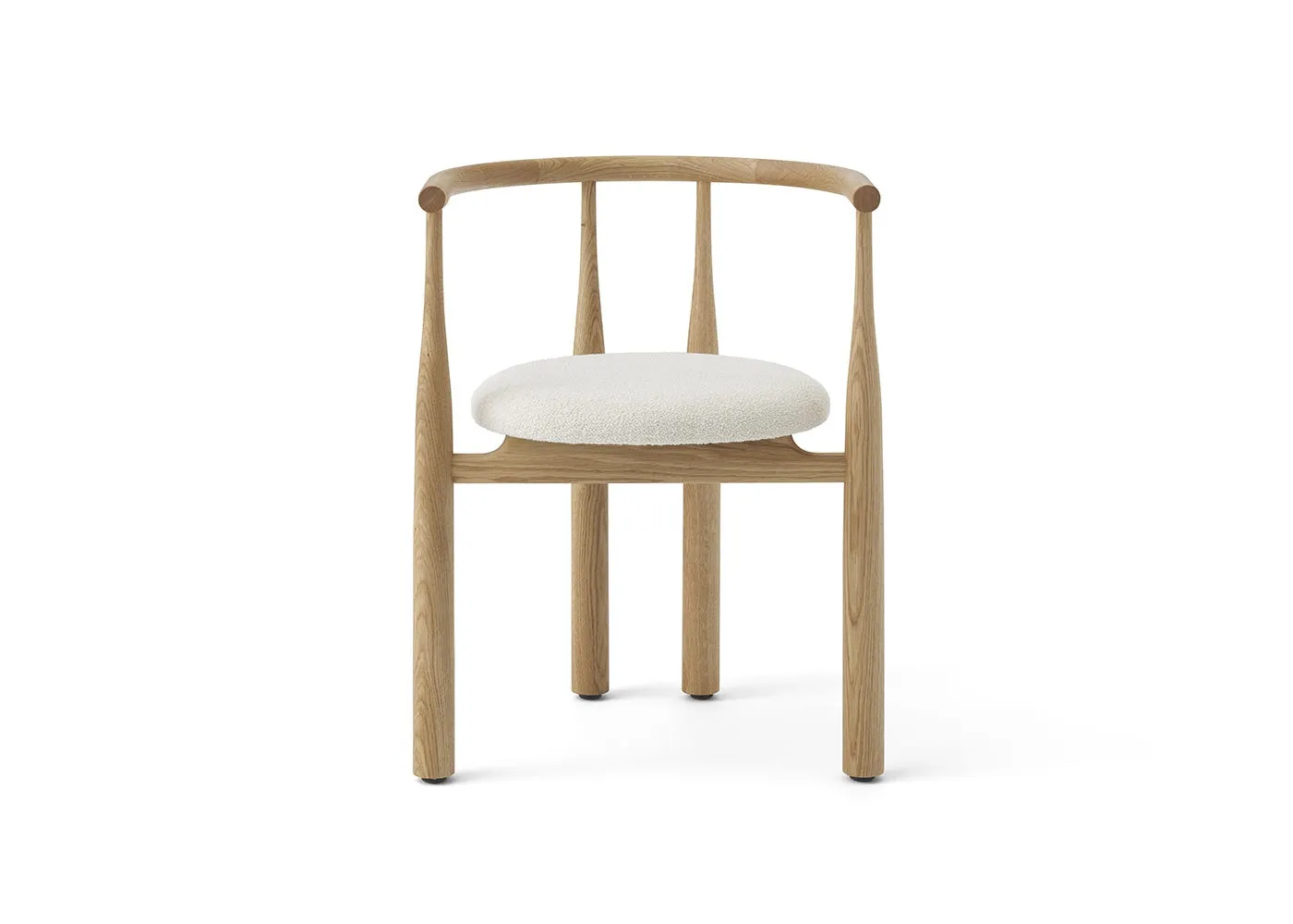 New Works Bukowski Chair Oak Nevotex Marnum Lana