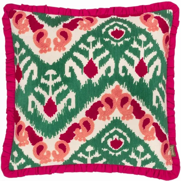 Henderson Embroidered Square Cushion 3