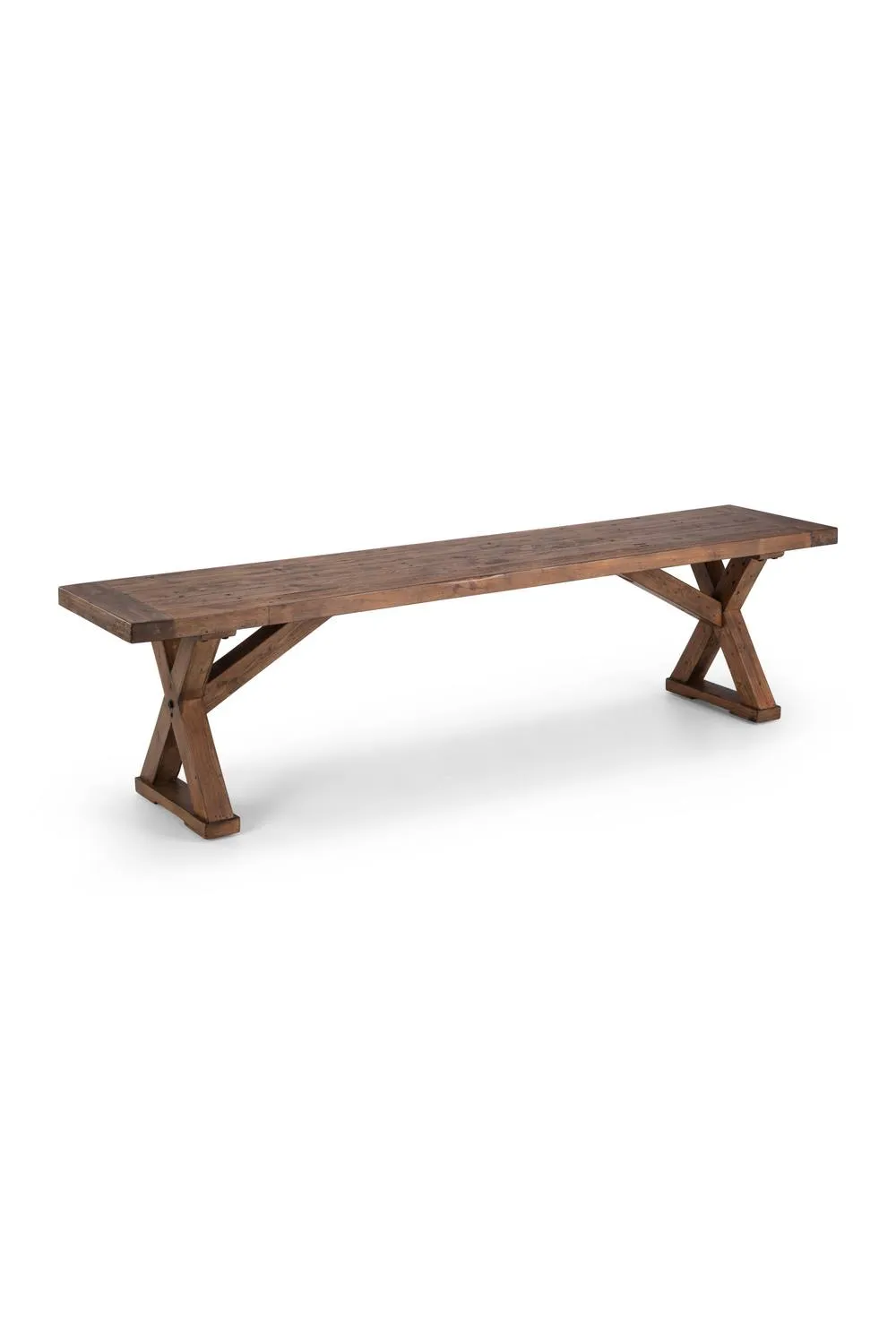 Julian Bowen Chatsworth 2 Seater Dining Bench in Dark Brown 3