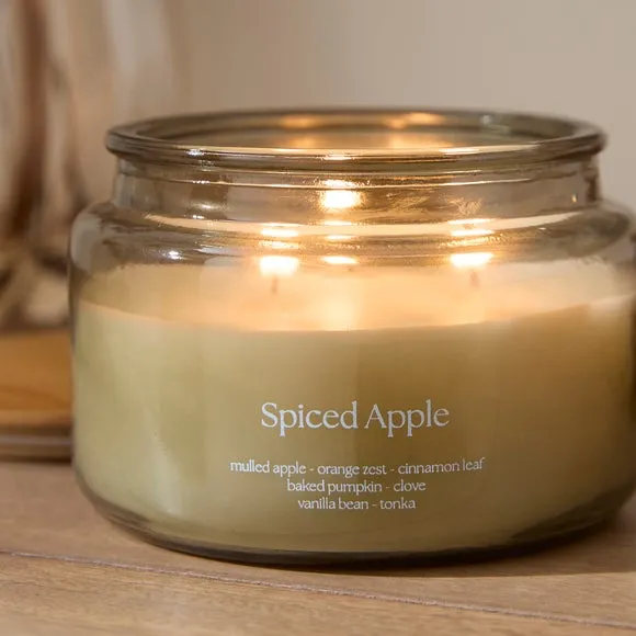 Spiced Apple & Cinnamon Multi Wick Candle 2