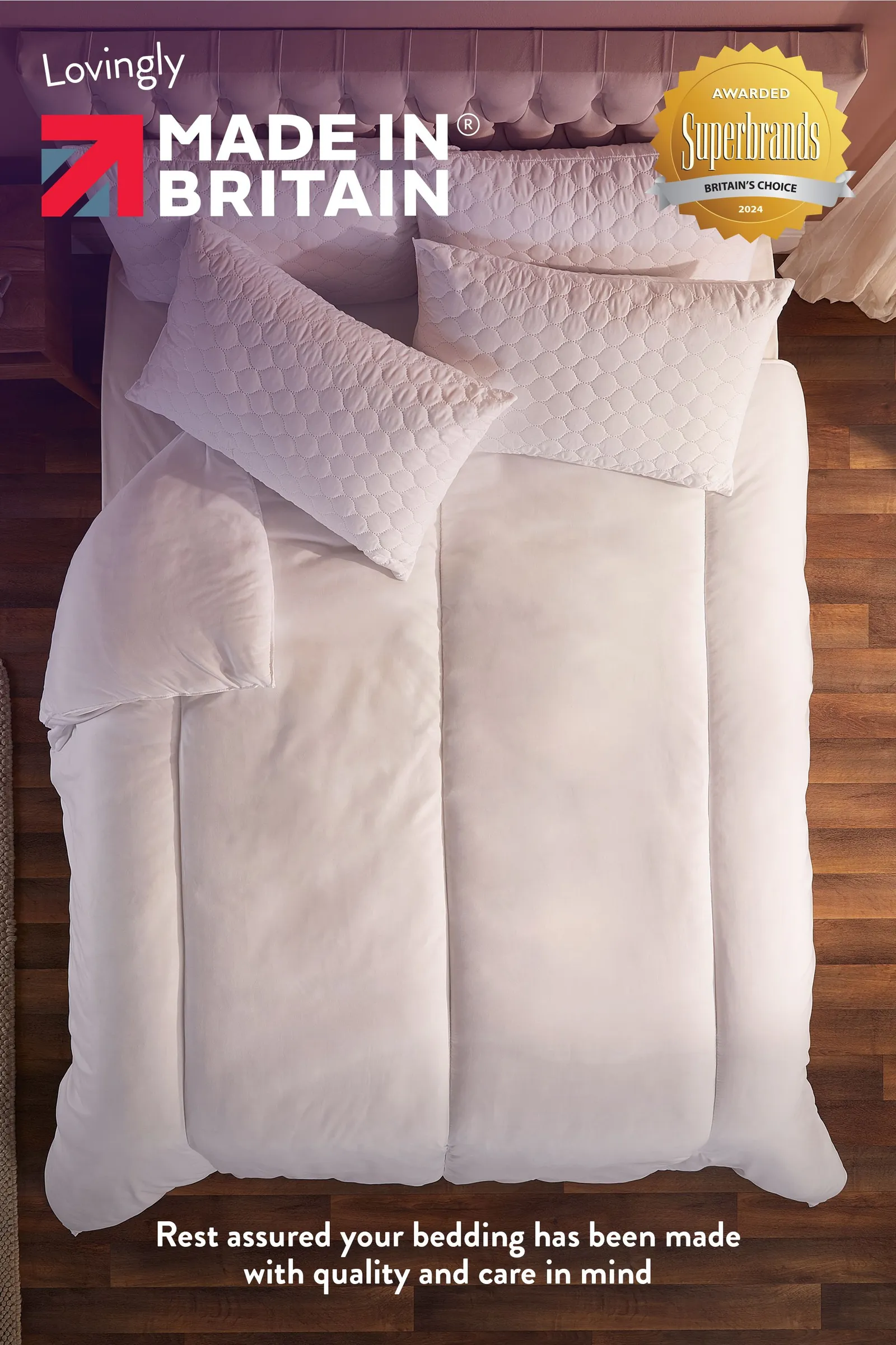 Slumberdown Warm Winter Nights 13.5 Tog Winter Duvet in White 6