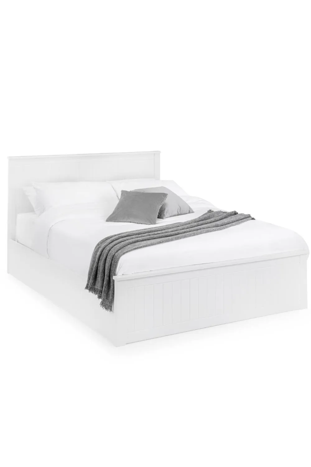Julian Bowen Maine Ottoman Storage Bed in White 4