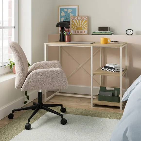 Francesco Open Storage Desk 2