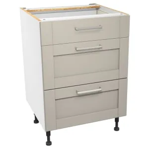 Wickes Ohio Stone Shaker Drawer Unit - 600mm