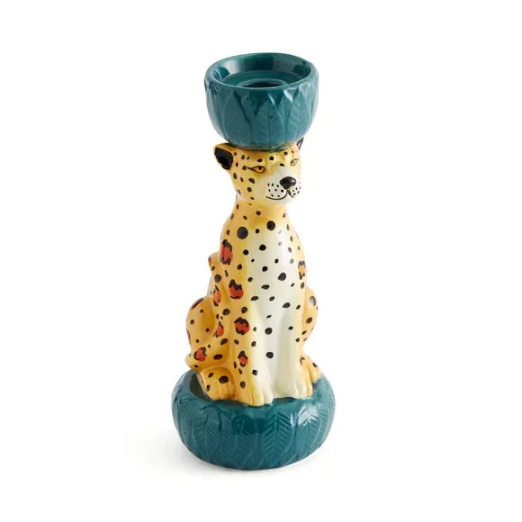 Leopard Candlestick Holder 3