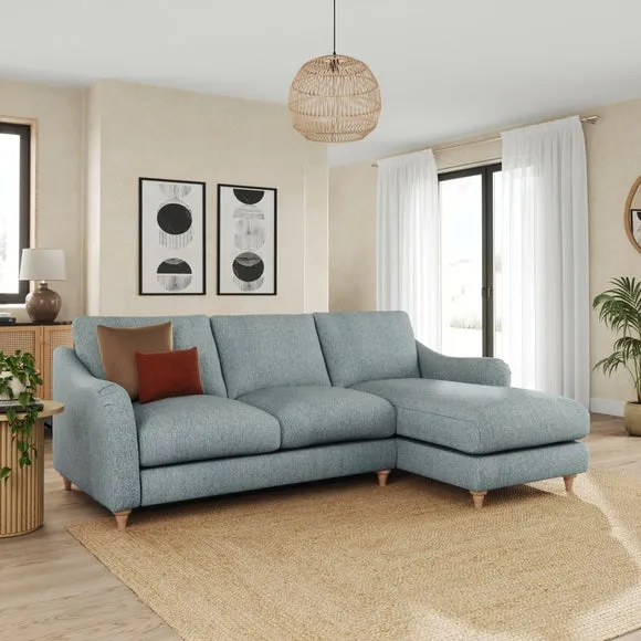 Hattie Cosy Weave Corner Chaise Sofa 1