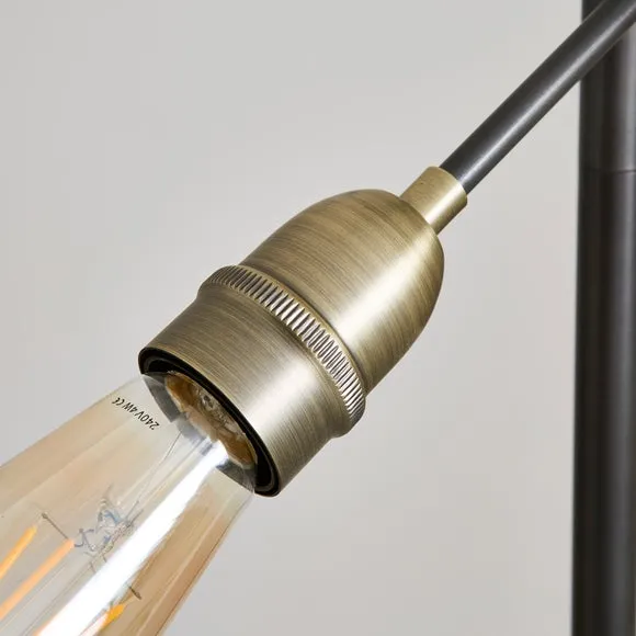 Marsden Industrial 4 Light Floor Lamp 3