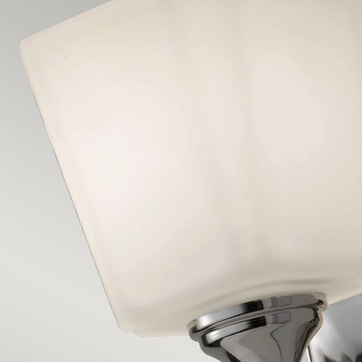 Netlighting Concord 1 Light Bathroom Over Mirror Wall Light Polished Chrome IP44 G9 in Grey 5