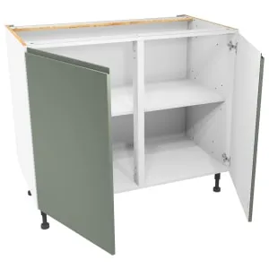 Wickes Madison Reed Green Base Unit - 1000mm 2