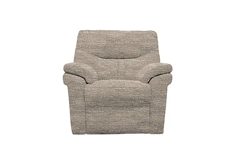 Seattle Fabric Power Recliner Armchair with Power Lumbar