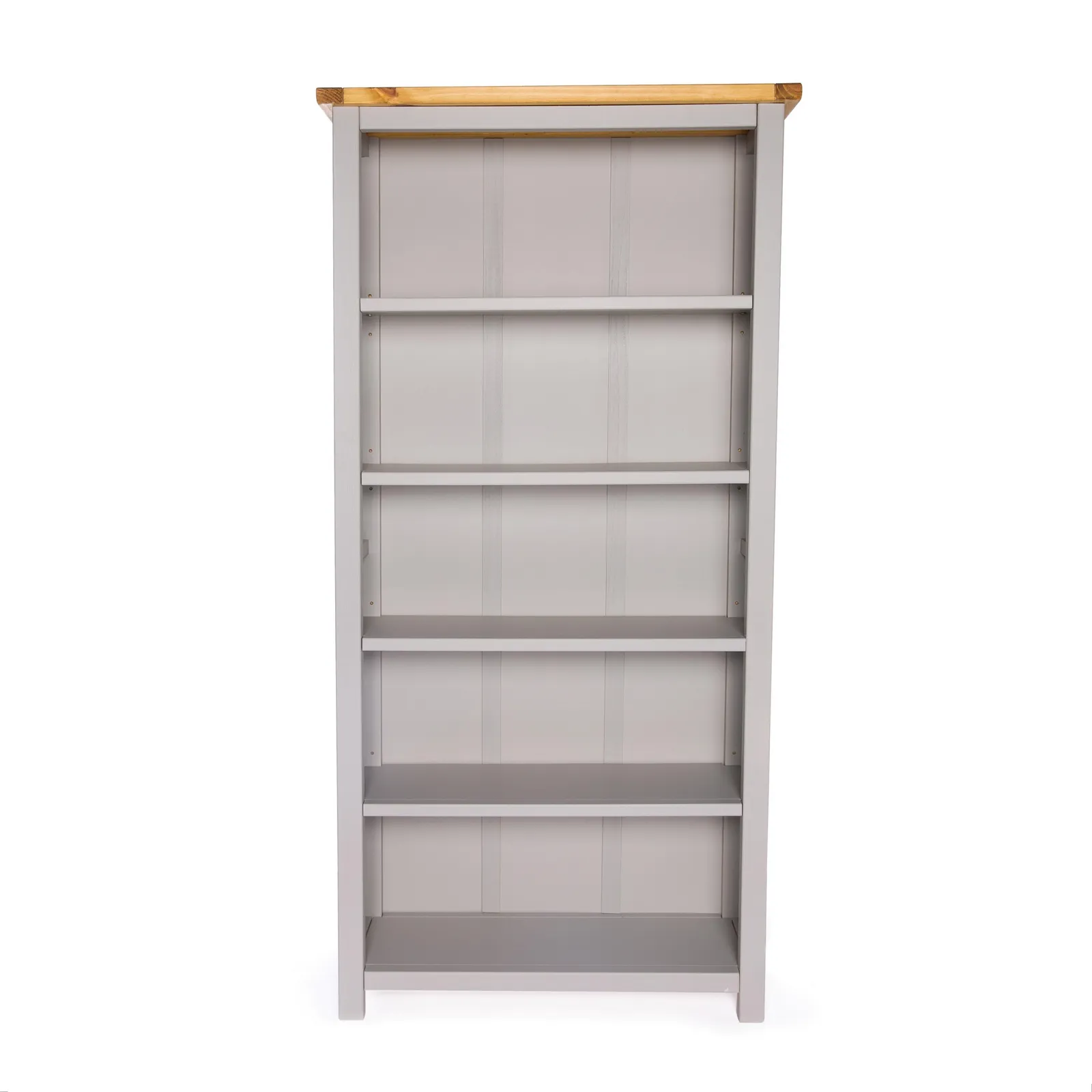 Cabinet Bits Bookcase 180x90x30cm in Light Grey 1