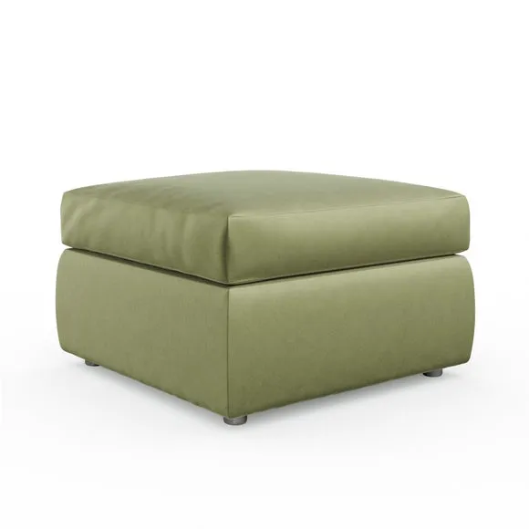 Blake Opulent Velvet Footstool 6