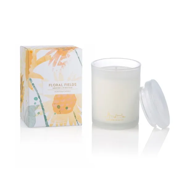 The London Wax Co Floral Fields Candle 3